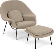 Womb Chair and Ottoman lounge chair Knoll 