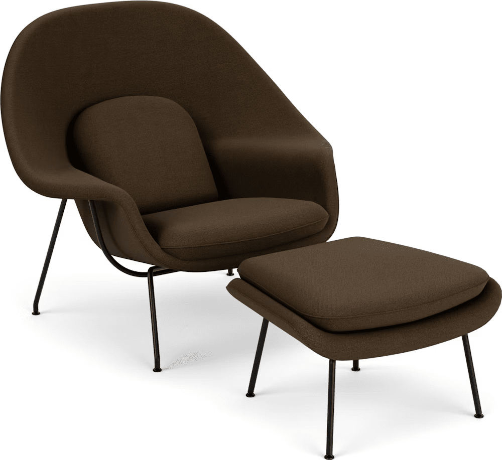Womb Chair and Ottoman lounge chair Knoll 