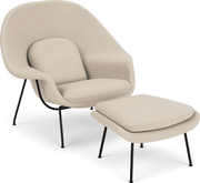 Womb Chair and Ottoman lounge chair Knoll 