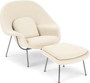 Womb Chair and Ottoman lounge chair Knoll 