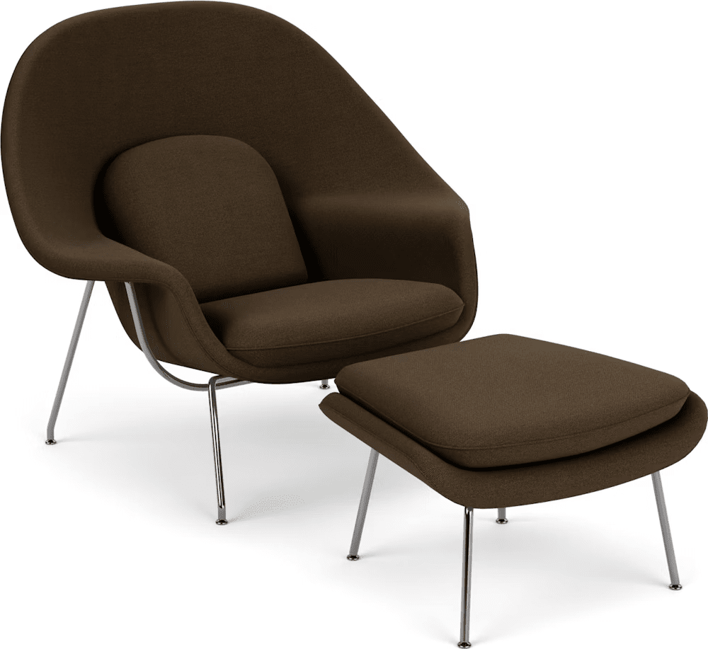 Womb Chair and Ottoman lounge chair Knoll 
