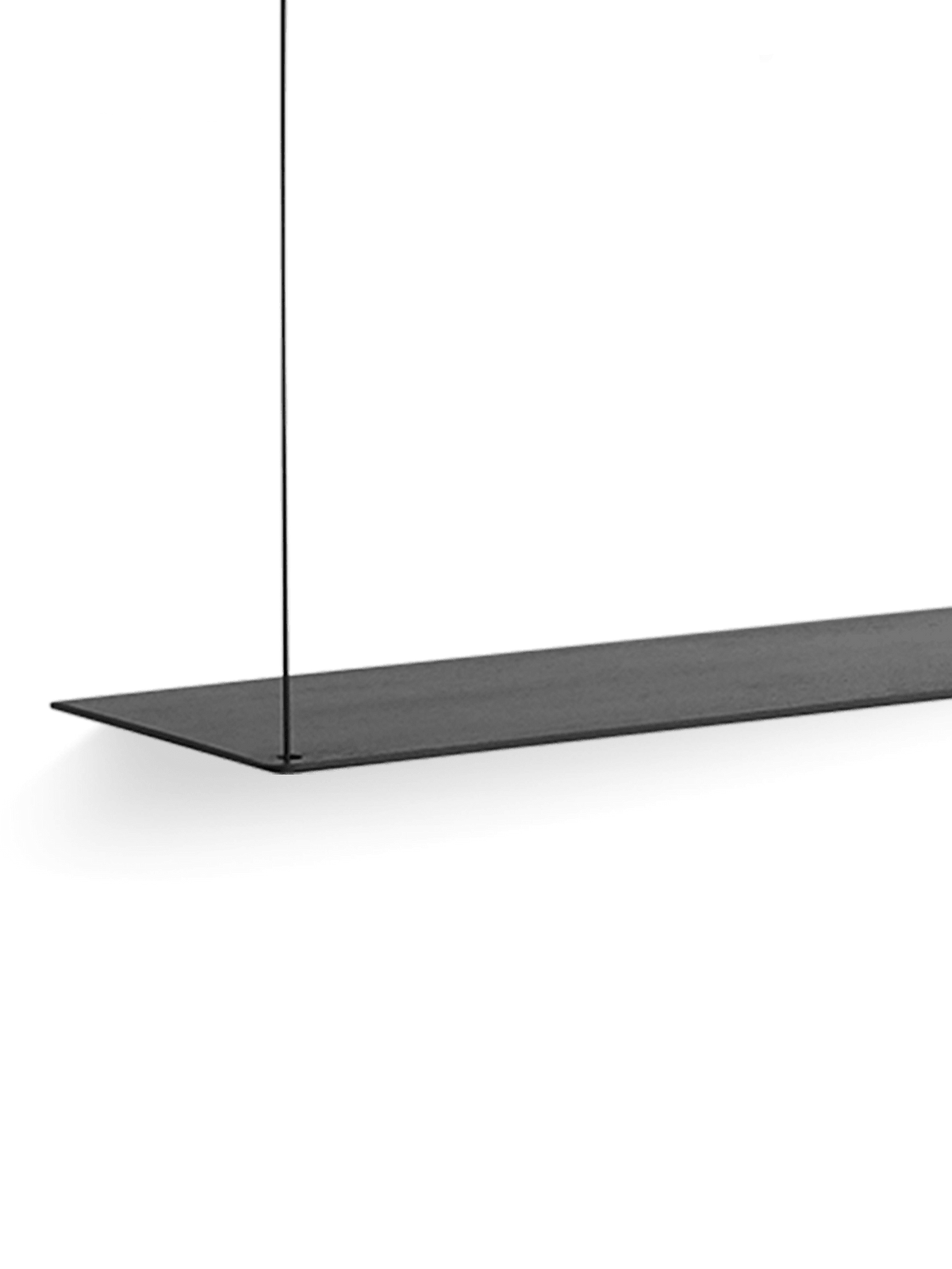 Stedge Add-on Shelf storage Woud Black Painted Oak Small - 23.6" 