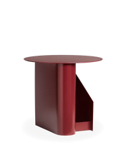 Sentrum Side Table side/end table Woud Deep red 