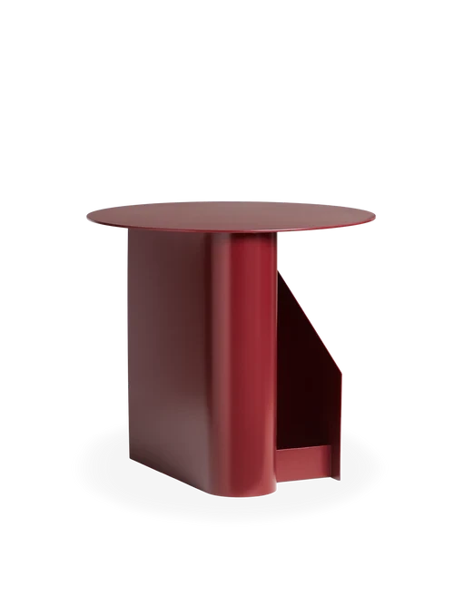 Sentrum Side Table side/end table Woud Deep red 