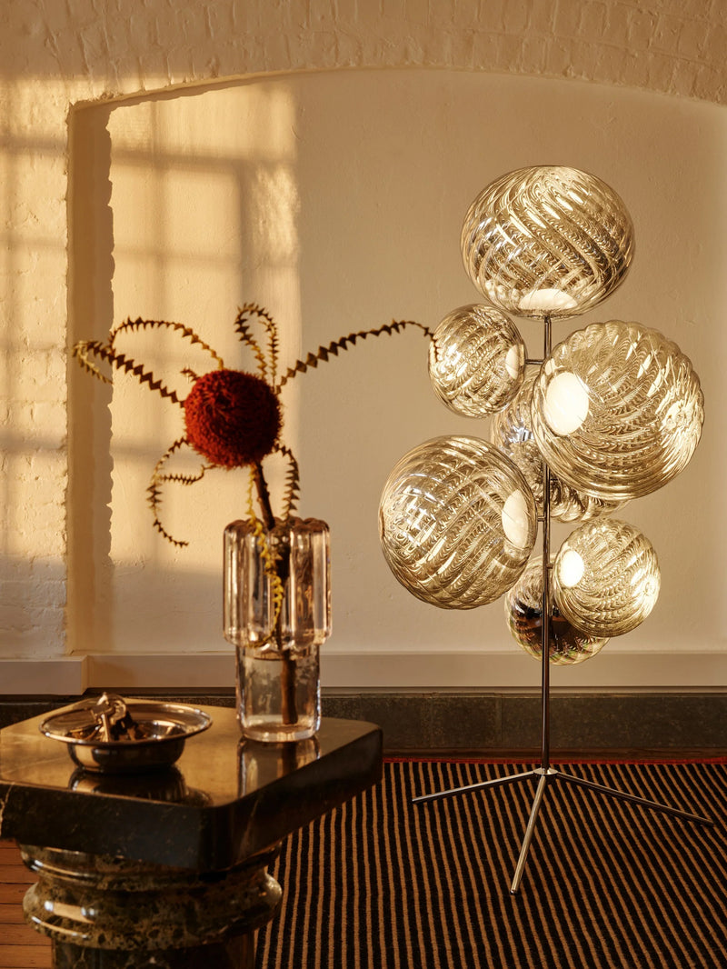 Whirl Floor Chandelier