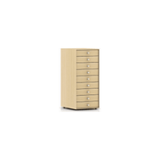 Nelson Miniature Chest 9 Drawer storage herman miller White Ash None Studio White