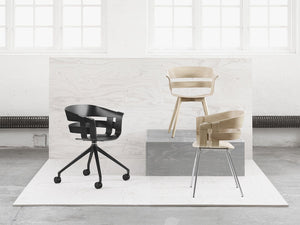 Wick-Chair-black-Seat-Chrome-Legs-Design-house-stockholm