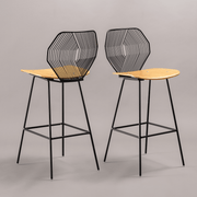 Wood & Wire Bar Stool Stools Bend Goods 