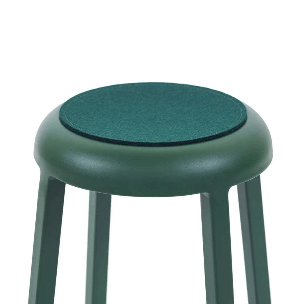 Za Seat Pad Accessories Emeco Green Felt 