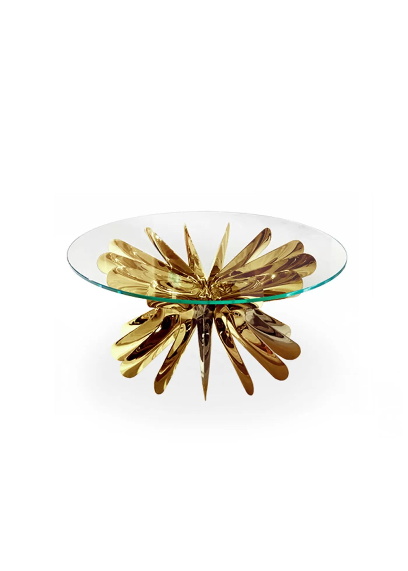 Steel In Rotation Coffee Table