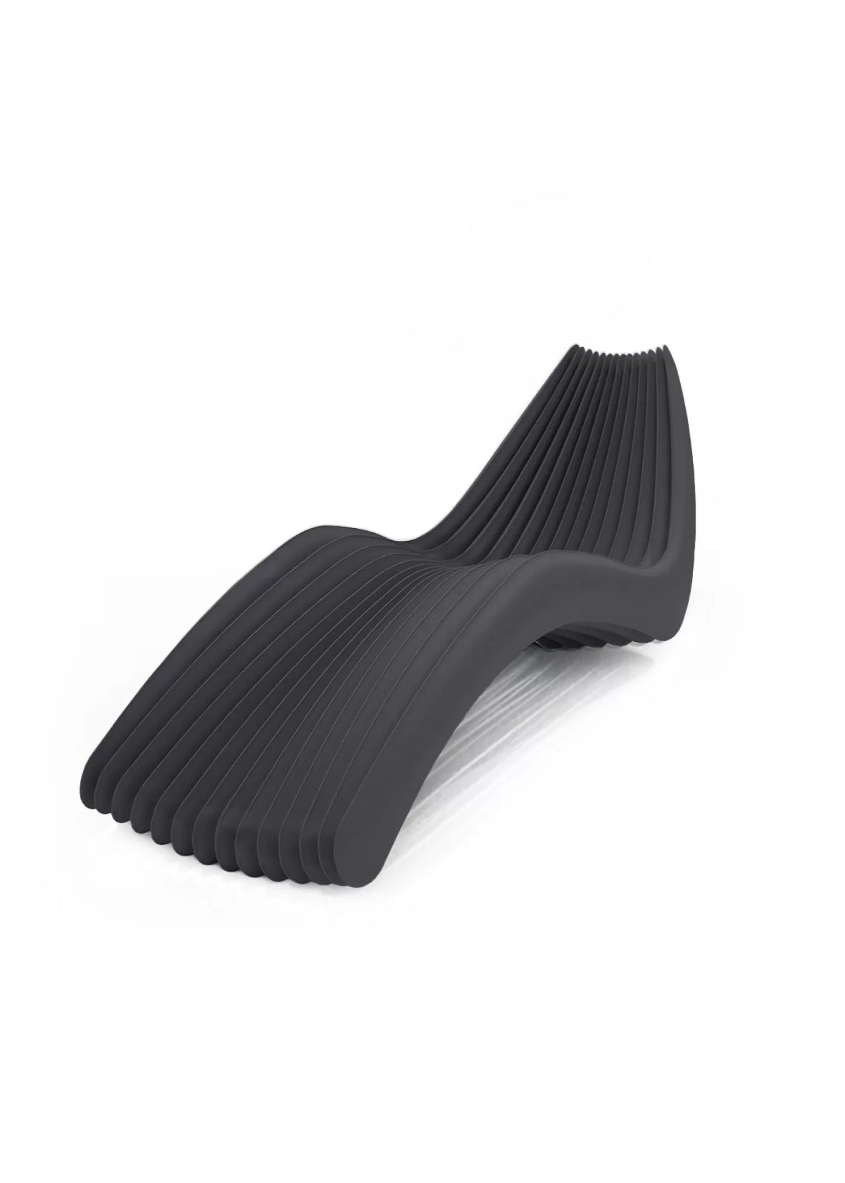 Steel In Rotation Chaise Long