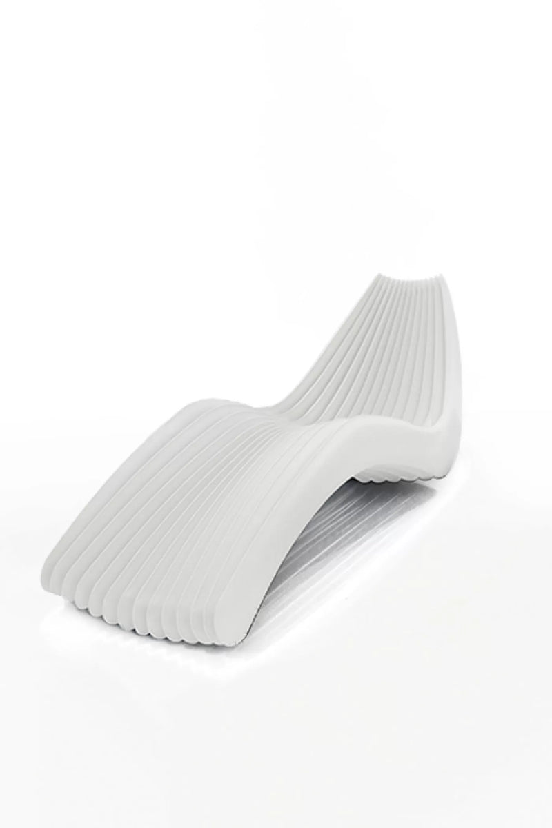 Steel In Rotation Chaise Long