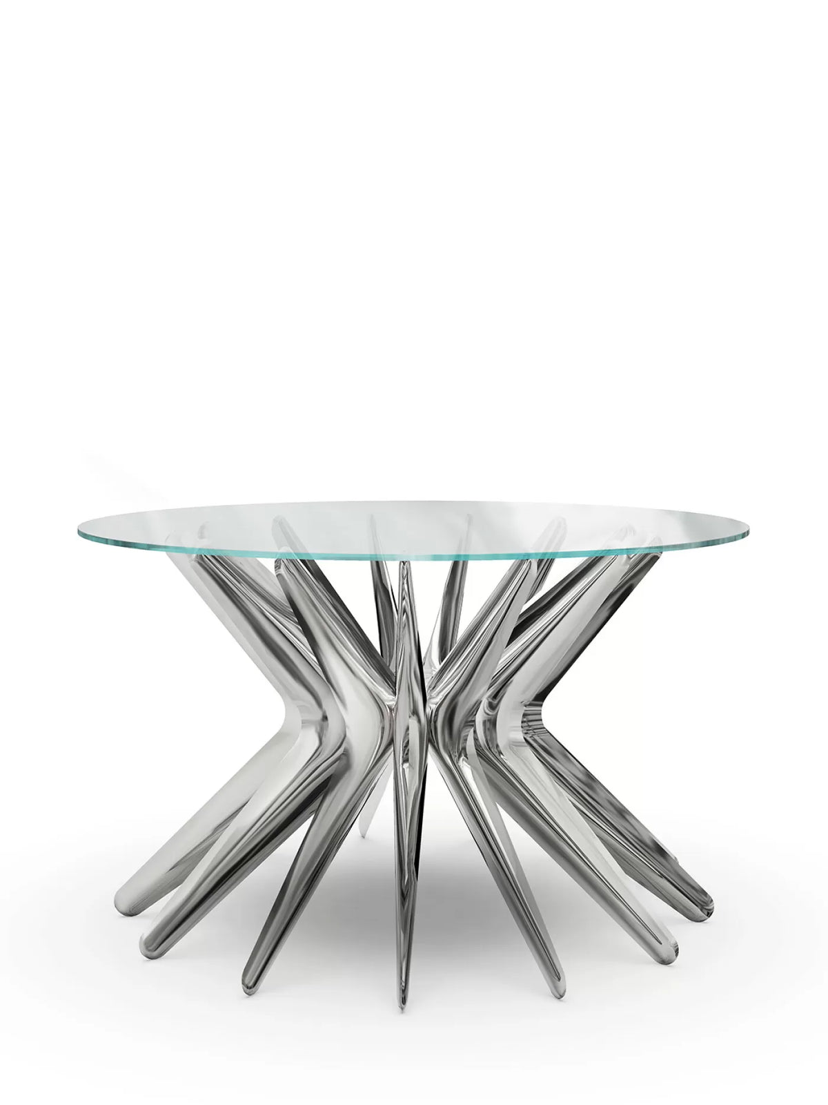 Steel In Rotation Coffee Table