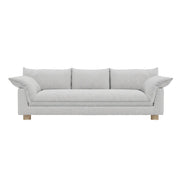 Gus Modern Zoe Sofa — Rosslyn Argent / Royal Oak