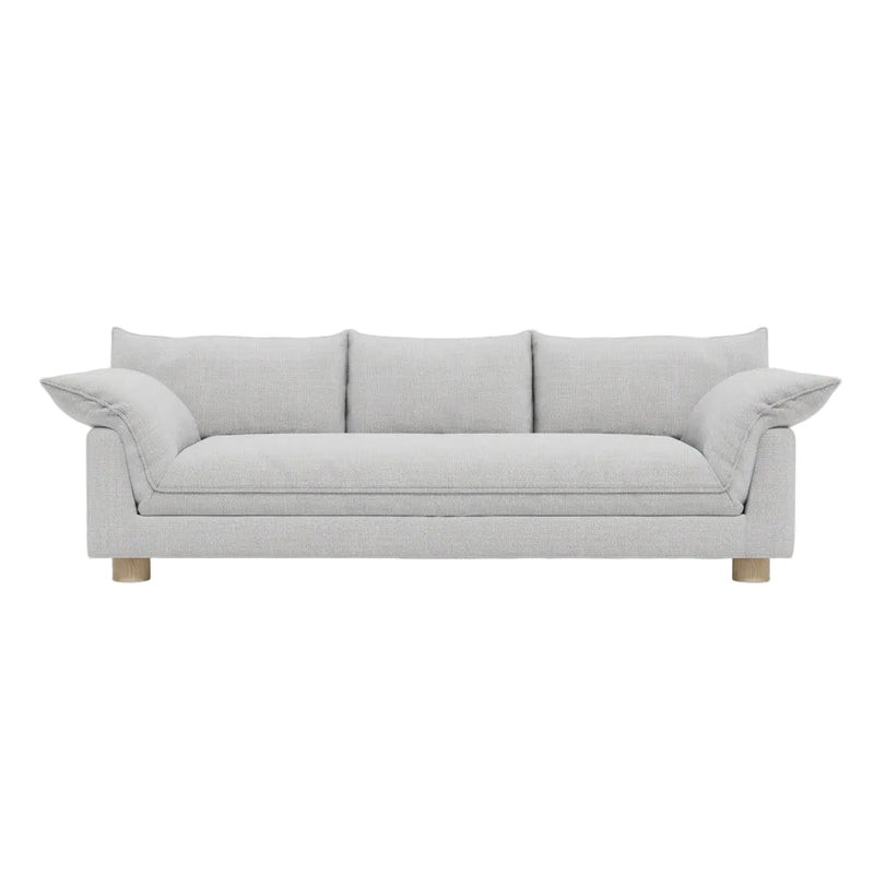 Gus Modern Zoe Sofa — Rosslyn Argent / Royal Oak