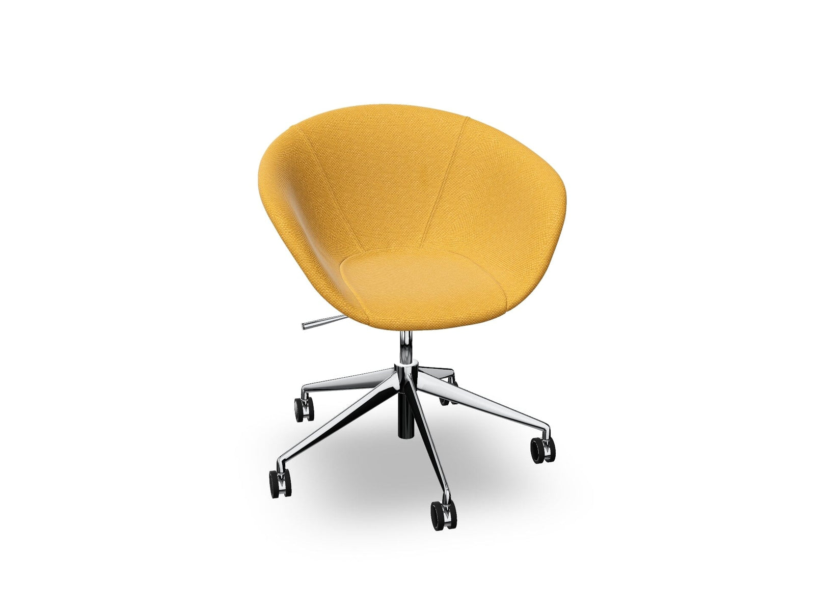 Duna 02 Five Star Base Chair With Front Upholstery Chairs Arper 