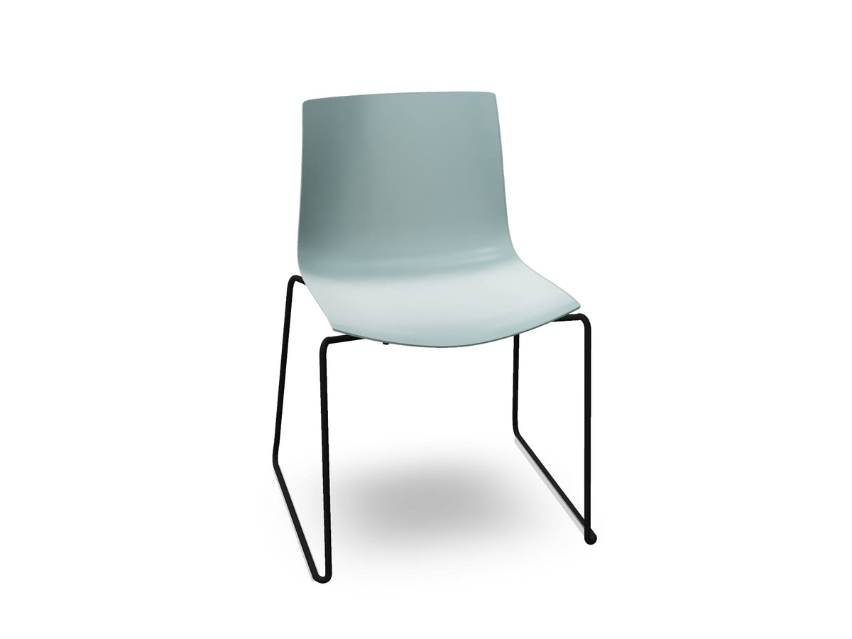 Catifa 46 Polypropylene Sled Base Chair Side/Dining Arper 