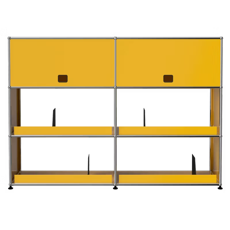 USM Vinyl Display Cabinet 3x2