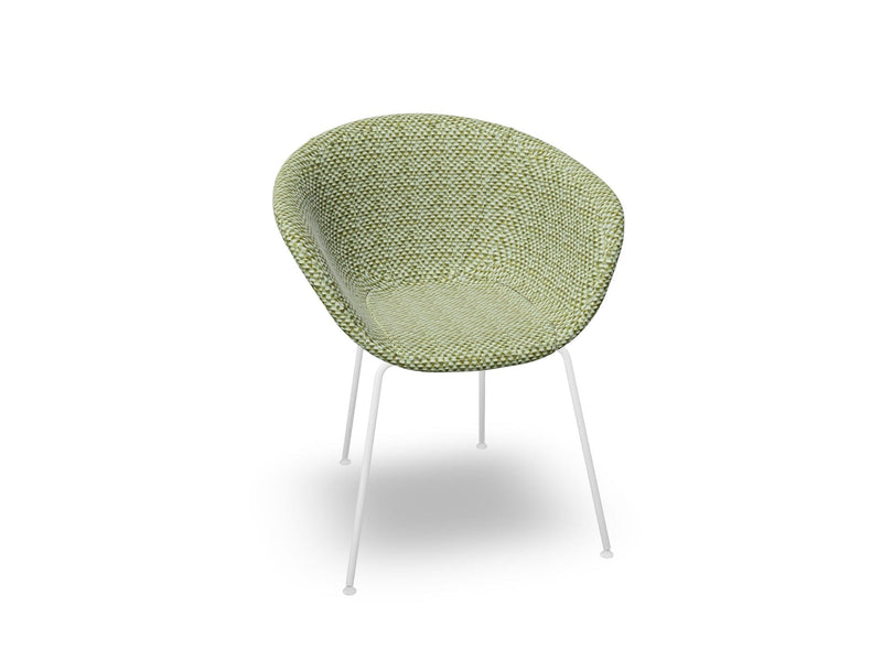 Duna 02 Four Leg Chair Fully Upholstered Chairs Arper 