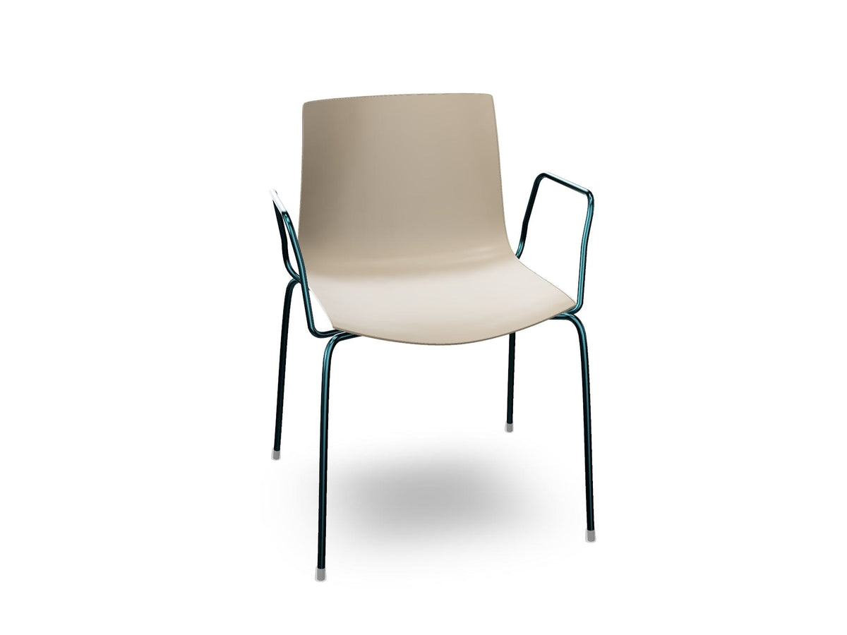 Catifa 46 Four Leg Polypropylene Armchair Side/Dining Arper 
