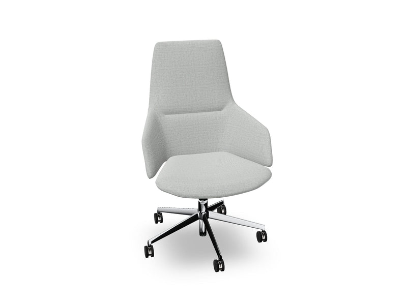 Aston Office Five Way Star Base Armchair Office Chair Arper 