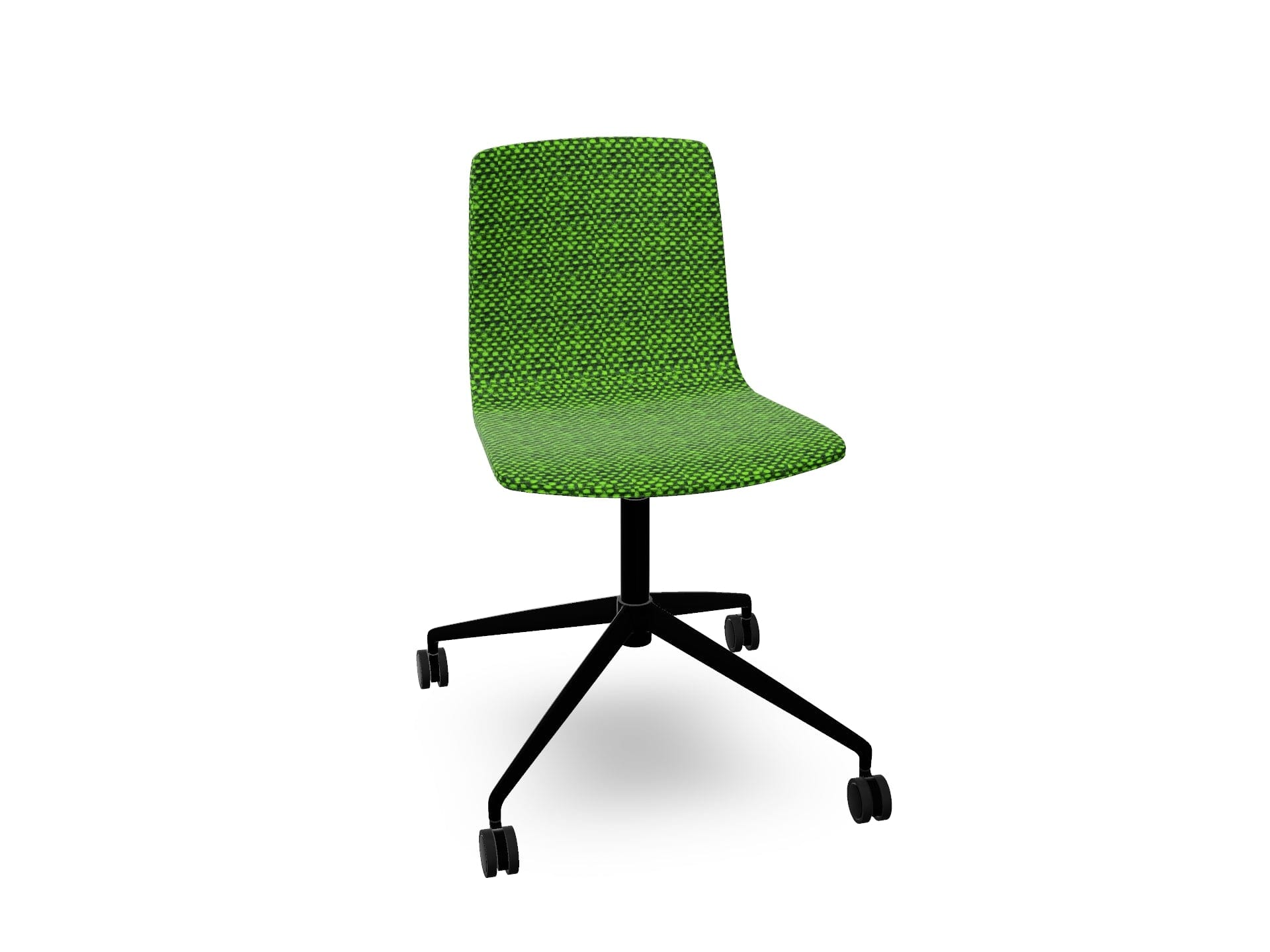 Aava 02 Fixed Trestle Base Chair With Fully Upholstered Chairs Arper 