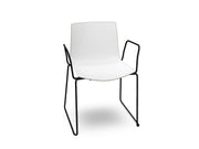 Catifa 46 Polypropylene Bi-Color Sled Base Chair Side/Dining Arper 