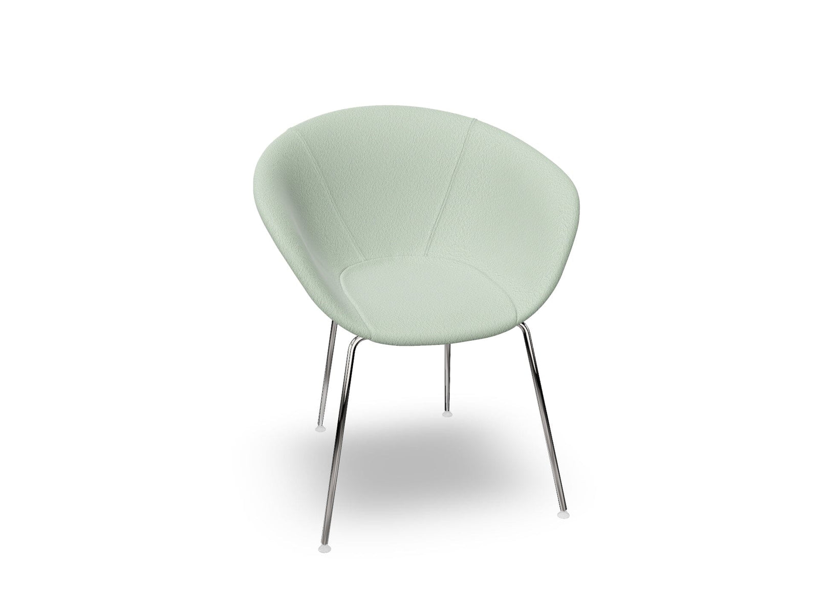 Duna 02 Four Leg Chair Fully Upholstered Chairs Arper 