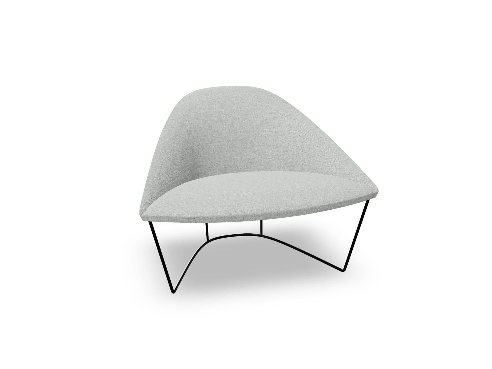 Colina Sled Base Lounge Chair lounge chair Arper 