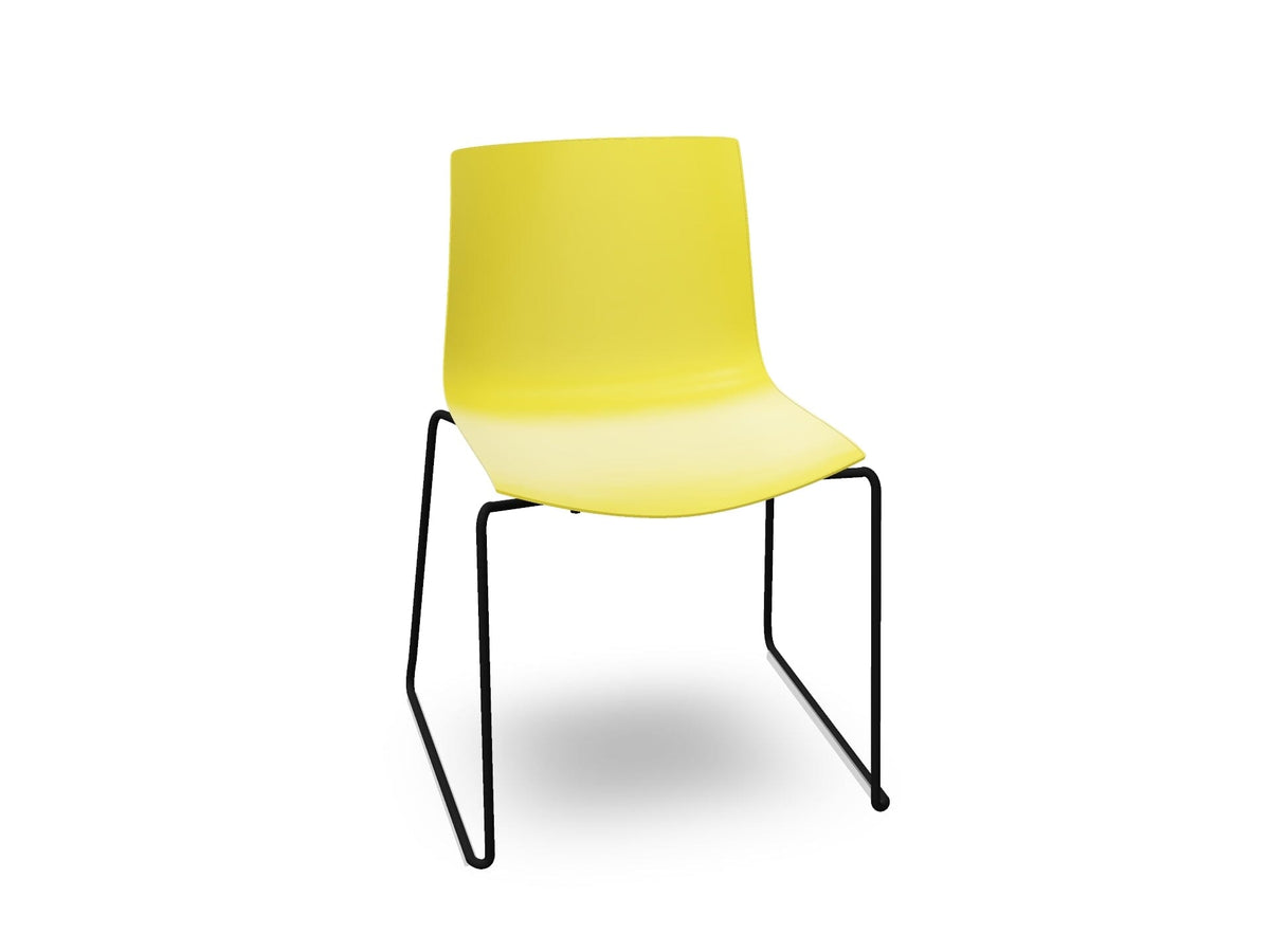 Catifa 46 Polypropylene Sled Base Chair Side/Dining Arper 