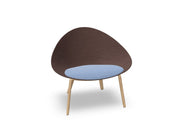 Adell 4 Leg Wood Lounge Chair lounge chair Arper 
