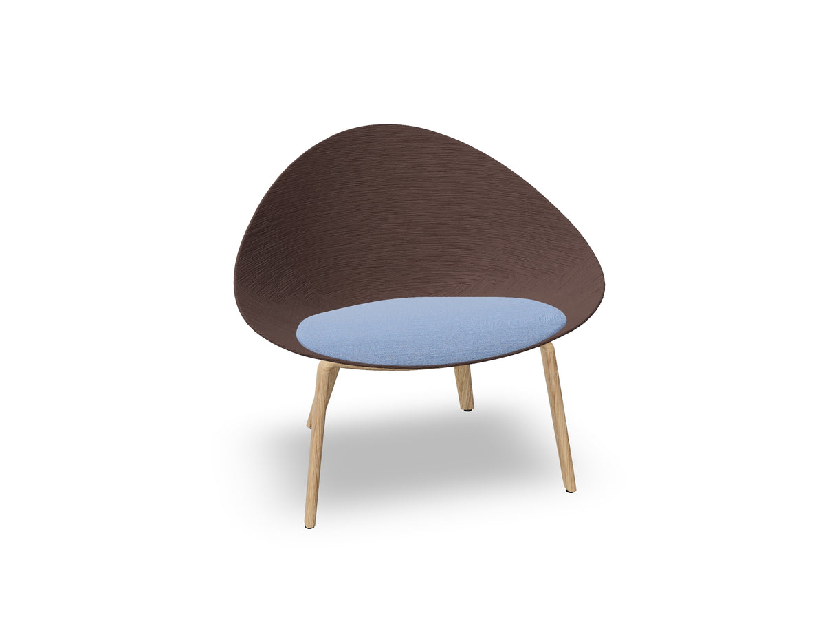 Adell 4 Leg Wood Lounge Chair