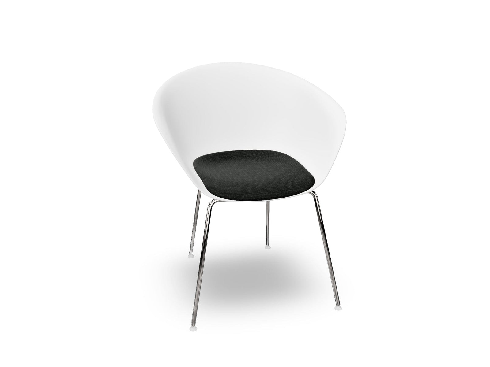 Duna 02 Four Leg Chair With Seat Cushion Chairs Arper 