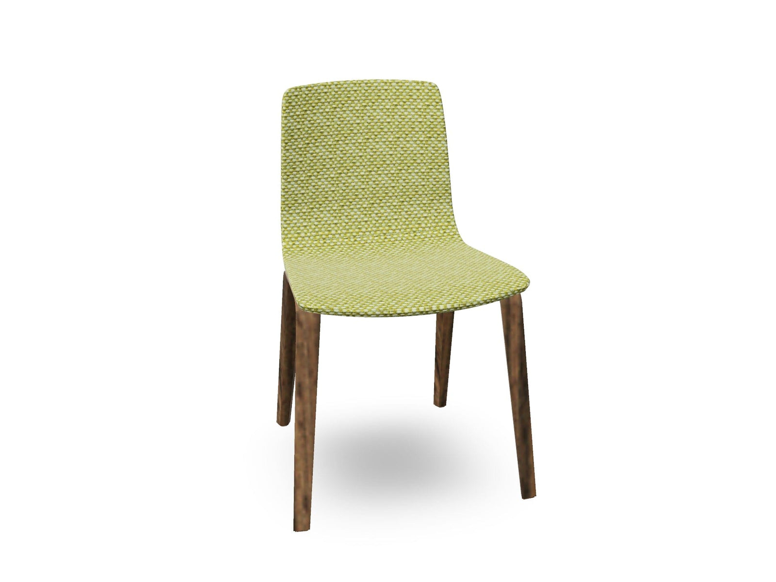 Aava 02-4 Wood Legs Chair With Fully Upholstered Chairs Arper 