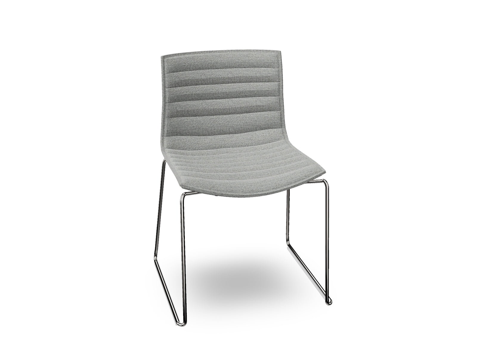 Catifa 46 Sled Base With Fully Upholstered