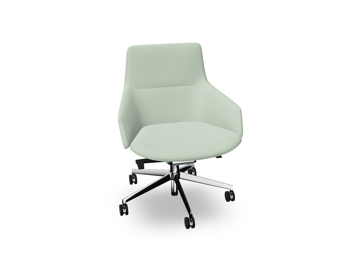 Aston Conference Syncro Five Way Star Base Armchair