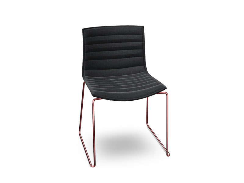 Catifa 46 Sled Base With Fully Upholstered