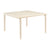 Aalto Table Square 81C table Artek Top Birch Veneer | Legs and Edge Band Natural Lacquered 