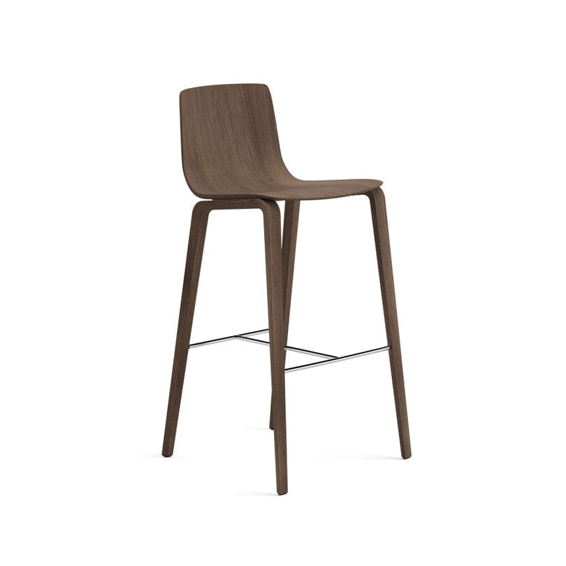 Aava 02-4 Legs Wood Counter &amp; Bar Stool Stools Arper 