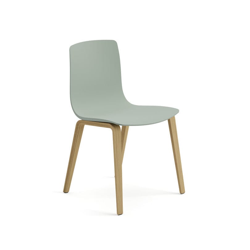 Aava 02-4 Wood Legs Polypropylene Chair Chairs Arper 