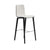 Aava 02-4 Wood Legs Polypropylene Counter & Bar Stool With Front Upholstery Chairs Arper 