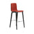 Aava 02-4 Wood Legs Polypropylene Counter & Bar Stool With Front Upholstery Chairs Arper 