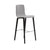 Aava 02-4 Wood Legs Polypropylene Counter & Bar Stool With Front Upholstery Chairs Arper 