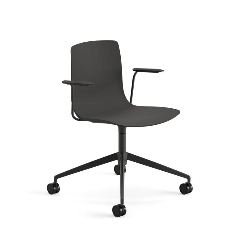 Aava 02 Fixed Trestle Base Polypropylene Chair Chairs Arper 