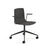 Aava 02 Fixed Trestle Base Polypropylene Chair Chairs Arper 