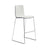 Aava 02 Polypropylene Counter & Bar Stool With Front Upholstered Stools Arper 