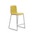 Aava 02 Polypropylene Counter & Bar Stool With Front Upholstered Stools Arper 