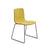 Aava 02 Sled Base Polypropylene Chair With Front Upholstery Chairs Arper 