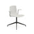 Aava 02 Swivel Trestle Base Polypropylene Chair Chairs Arper 