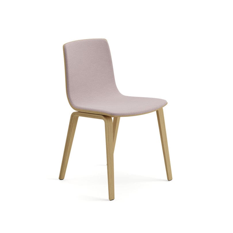 Aava 02 Wooden Chair with Front Upholstery Chairs Arper 